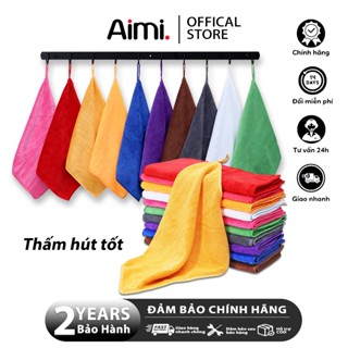  Khăn Lau Siêu Thấm Hút Nước Loại 1 Khăn Lau Chén Dĩa Làm Móng Luxury Towels Mềm Mại Thấm Hút Size 30x30cm 
