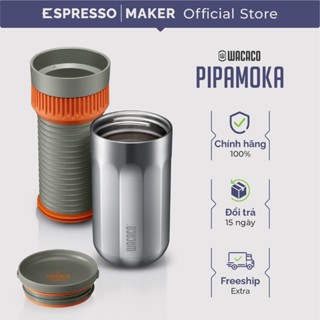 Bình pha cà phê đa dụng Wacaco Pipamoka - Tích hợp cốc giữ nhiệt - Bảo hành chính hãng 24 tháng