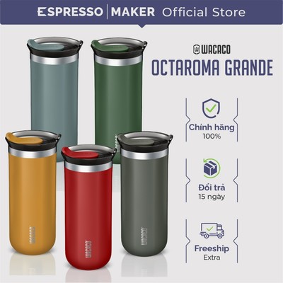 Cốc giữ nhiệt Wacaco Octaroma Grande 435ml - Bảo hành chính hãng 24 tháng