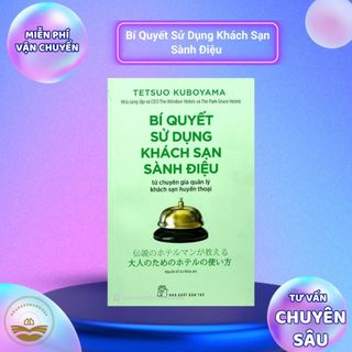 Sách - bí quyết sử dụng khách sạn sành điệu