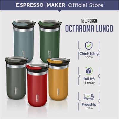 Cốc giữ nhiệt Wacaco Octaroma Lungo dung tích 300ml - Bảo hành chính hãng 24 tháng