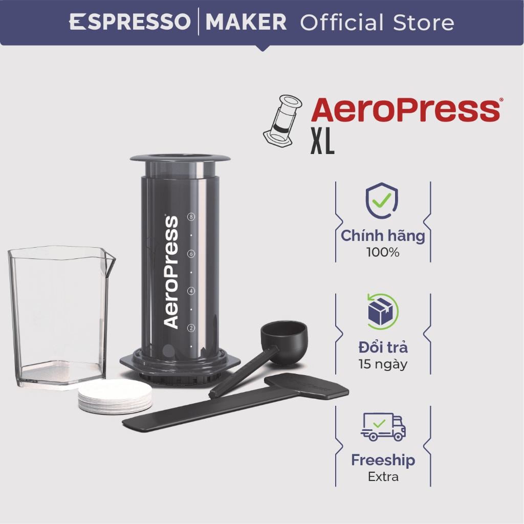 Dụng cụ pha cà phê AeroPress - XL