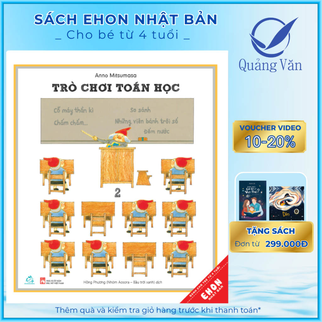 Sách ehon Trò chơi toán học tập 2