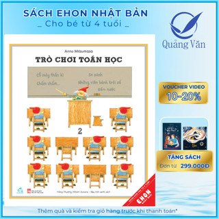 Sách ehon Trò chơi toán học tập 2