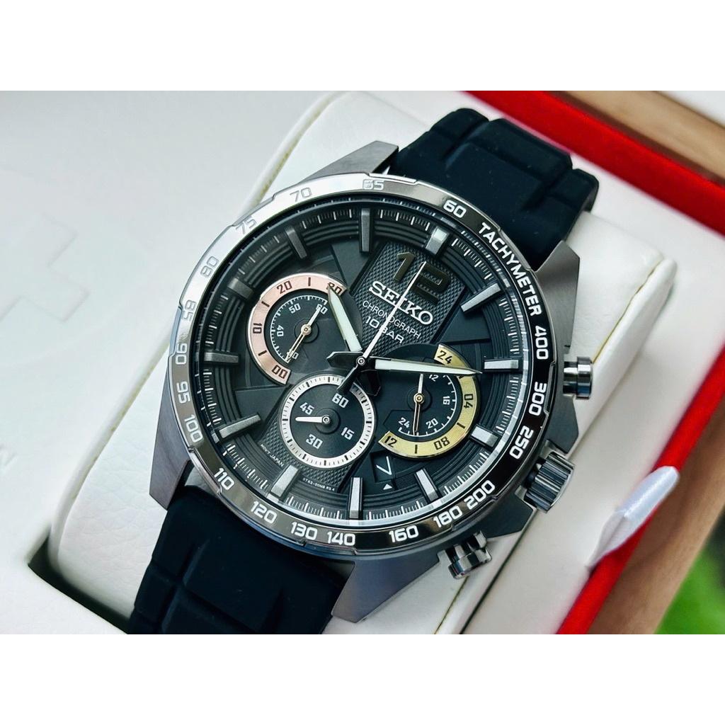 Đồng Hồ Nam Seiko SSB349P1 Quartz Size 44 Chronograph