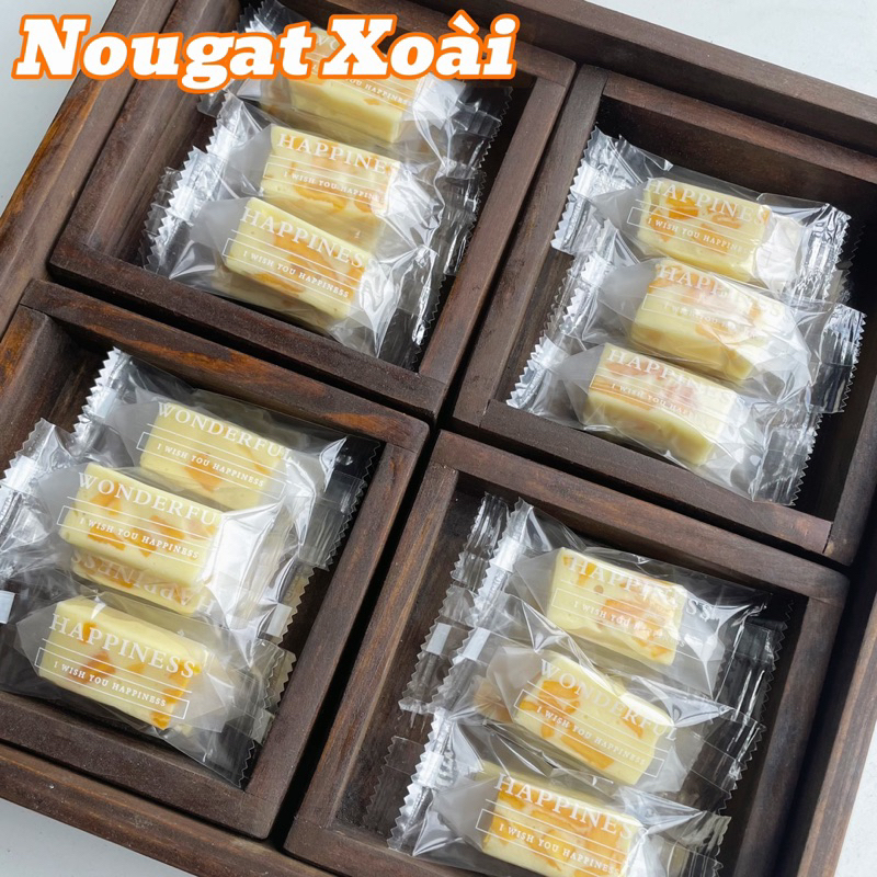 Kẹo Nougat Mix Xoài - Tiệm Nougat Vanilla