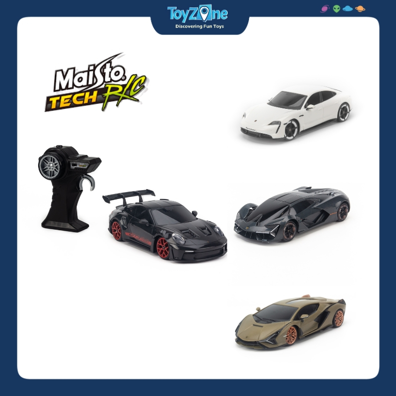 Mô hình xe điều khiển MAISTO nhiều tỉ lệ - Ferrari, Bugatti, Porsche, Xe ben chính hãng MAISTO