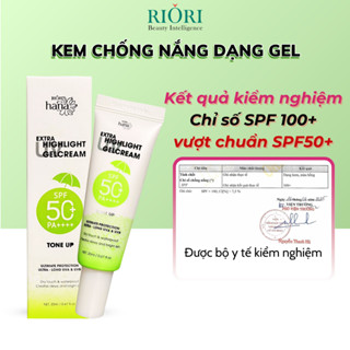  Kem chống nắng dạng gel RIORI HANA - EXTRA UV HIGHLIGHT GEL CREAM 20ml 