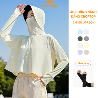 Áo chống nắng SIXMOON vải sợi băng chống tia cực tím UPF50+ mỏng nhẹ thoáng khí