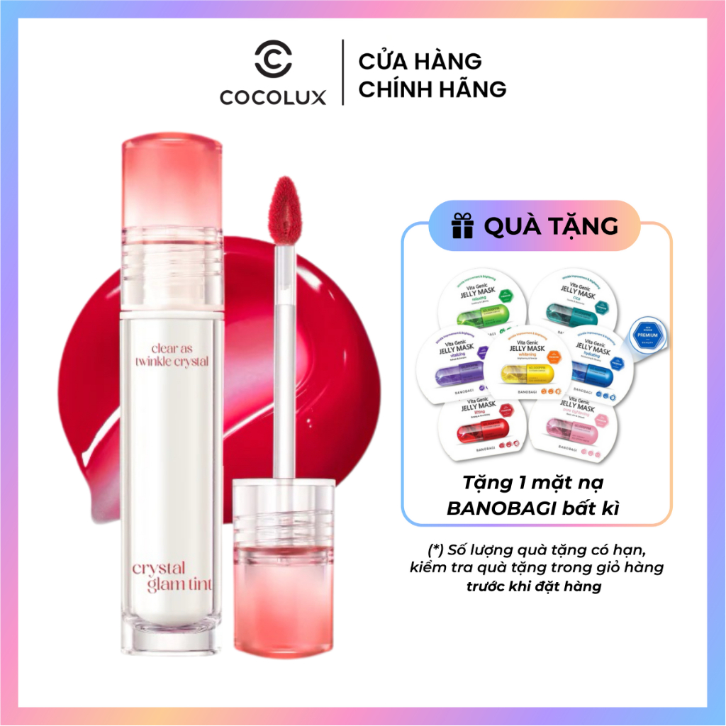 Son Kem Tint Bóng Clio Crystal Glam Tint 3.4g