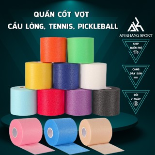  Quấn Cốt Vợt Cầu Lông Tennis Pickleball – Thấm Hút Êm Tay Tăng Cảm Giác Khi Cầm Vợt  Nhiều Màu  