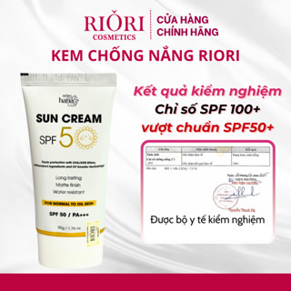  Kem chống nắng RIORI HANA SPF 50 - SUN CREAM 50g 