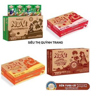 Thùng Sữa Lúa Mạch Nuvi Thạch 100ml x 48 Hộp Thạch Cacao/ Sữa Chua Thạch Dâu/ Sữa Trái Cây Thạch ...