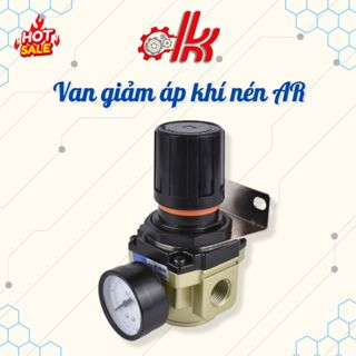  Van giảm áp khí nén - Van Điều Áp Khí Nén AR Series - Van Chỉnh Áp Hơi Kèm Đồng Hồ 