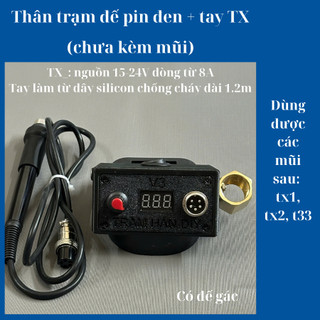  Bộ TX_ V3 Nóng nhanh chuyên hàn mối lớn TX2 XDR6 TX1 XD24 trạm hàn TX2 mỏ hàn TX2 toanthodien 