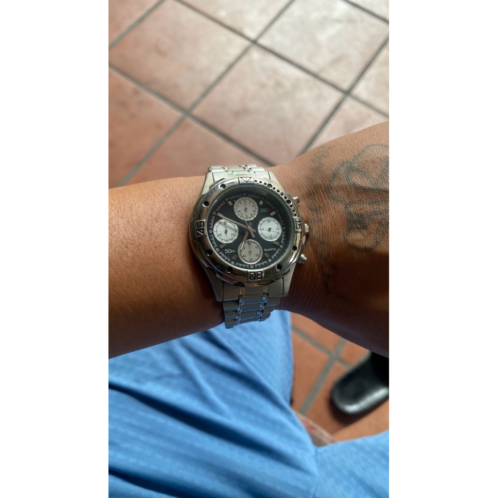 đồng hồ si nhật thương hiệu sordi ermanno milano máy pin chạy 7 kim size 40mm dành cho nam