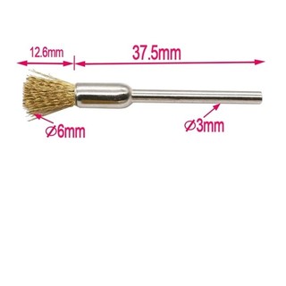 Chổi đánh rỉ sét trục 3mm