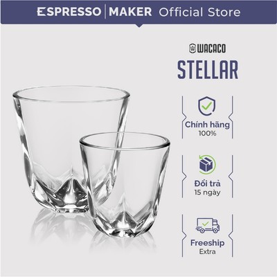 Wacaco Stellar Coffee Cups - gồm 2 ly dạng espresso và capuchino