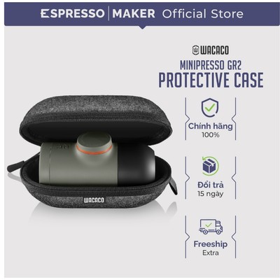Hộp chống sốc cho Minipresso GR2 - Protective Case (sản phẩm chỉ có hộp chống sốc và không kèm máy)