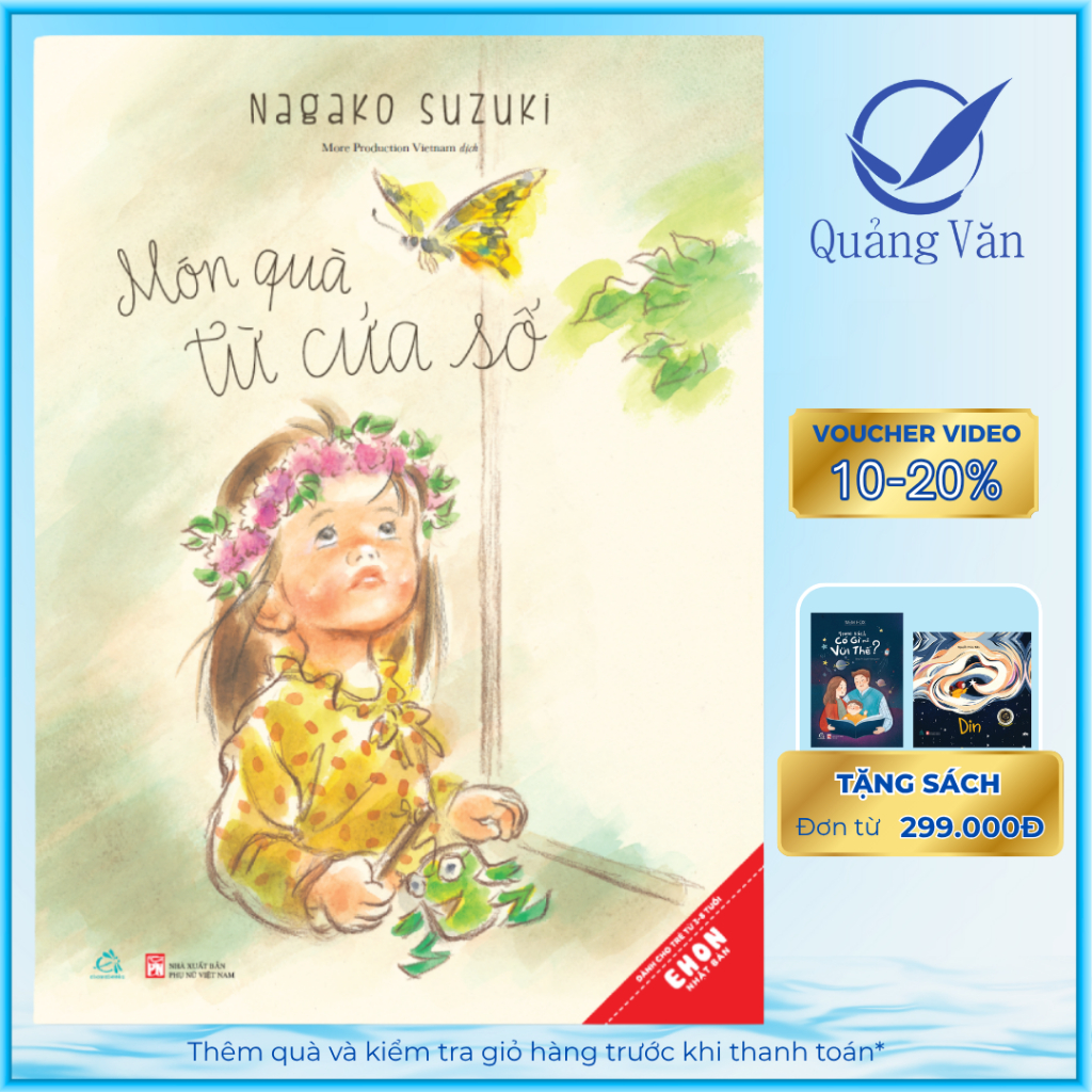 Sách Ehon Nhật Bản - Món Quà Từ Cửa Sổ
