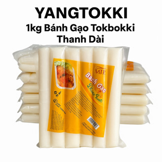 1kg Bánh Gạo Tokbokki Thanh Dài Siêu To Dẻo Dai