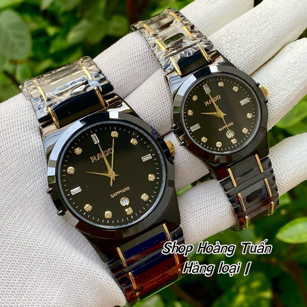 Đồng Hồ cặp đôi thời trang Nam Nữ R.D phong cách sang trọng . Kính sapphire chống trầy . Máy pin Nhật . Chống nước tốt