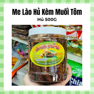  Me lào Tươi Nguyên Trái Kèm Muối Ớt Hủ 500G hàng ngon loại 1 - Date luôn mới 