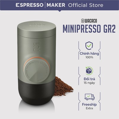 Wacaco Minipresso GR2 - Máy pha cà phê thủ công cầm tay
