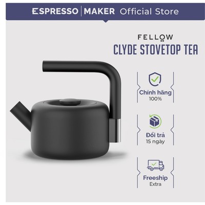 Ấm đun nước stove top tiện lợi Fellow Clyde Stovetop Tea