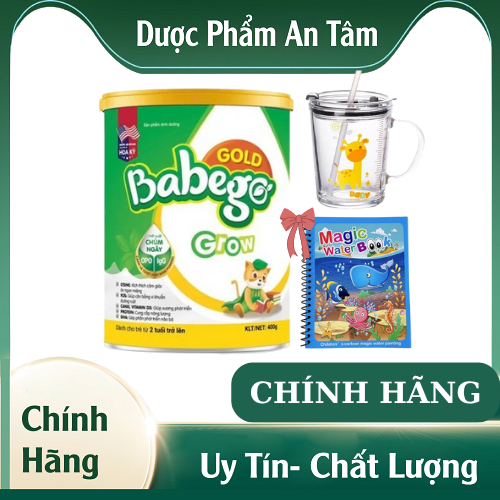 BEBEGO GOLD 400G - SỮA HỖ TRỢ TĂNG CÂN, TÁO BÓN CHO BÉ