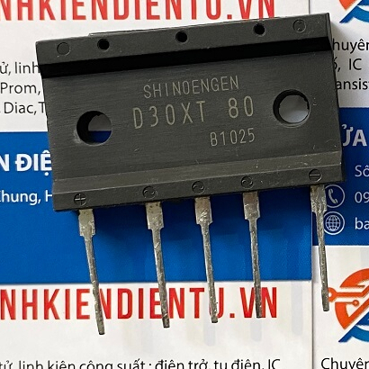 D30XT80 Diode cầu 3 pha 30A 800V