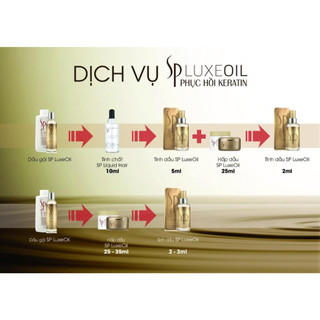 Gội - Xả SP Wella Luxe Oil Keratin 200ml 150ml