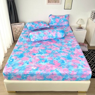 Bộ ga giường 4 món REE Bedding R389 chất thun lạnh đủ size drap trải nệm 1m2 1m4 1m6 1m8 2m