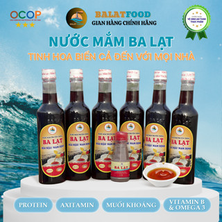 Thùng 6 Chai Nước Mắm Cá Cơm Nguyên Chất Ba Lạt 30 Đạm, Nước Mắm Chắt Truyền Thống