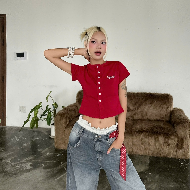 NAVIE - Áo Croptop KANE thời trang nữ | BigBuy360 - bigbuy360.vn