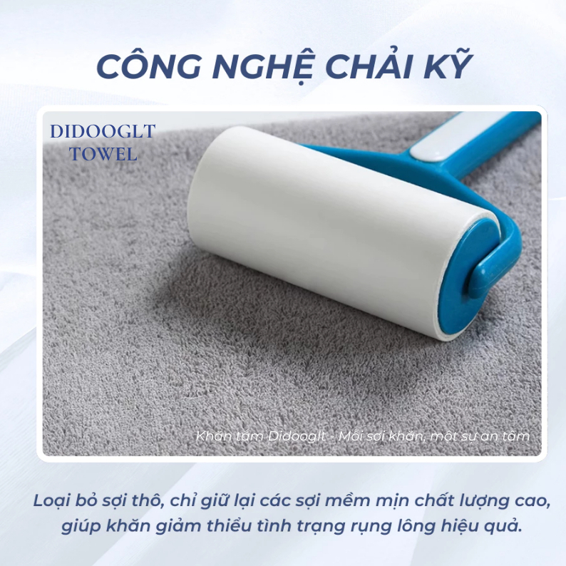 Khăn Tắm Cotton DIDOOGLT TOWEL 60x120cm Mềm Mại Không Phai Màu Thâm Hút Tốt | BigBuy360 - bigbuy360.vn