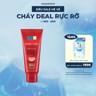 Sữa Rửa Mặt Dưỡng Da Ẩm Mịn, Chống Lão Hóa Hada Labo Cleanser 80g
