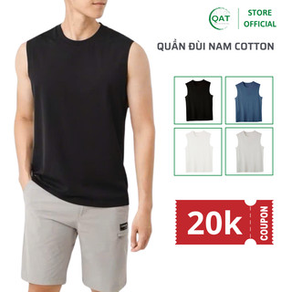  Áo tanktop nam vải thun lạnh co giãn 4 chiều áo ba lỗ sát nách thể thao mỏng mát nhẹ Visco quanaoquangthanh 