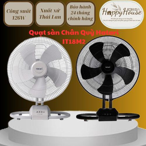 Quạt sàn Chân Quỳ Hatari IT18M2-Nhập Khẩu Thái Lan- Hàng Chính Hãng Có Tem- Bảo hành 24 tháng