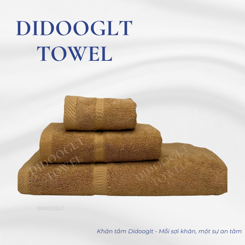 Khăn Tắm Cotton DIDOOGLT TOWEL 60x120cm Mềm Mại Không Phai Màu Thâm Hút Tốt | BigBuy360 - bigbuy360.vn