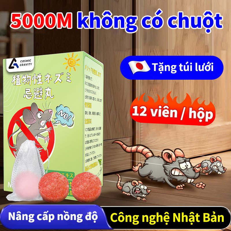 🐀Vô hại với con người💊long não đuổi chuột,thuốc đuổi chuột trong nhà ,băng phiến đuổi chuột 100% chiết xuất thực vật