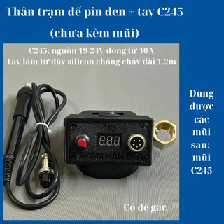  Bộ C245_ V3 Nóng nhanh trạm hàn C245 mỏ hàn C245 toanthodien 