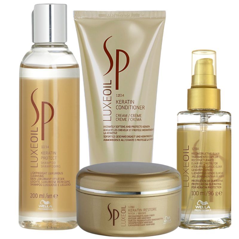 Gội - Xả SP Wella Luxe Oil Keratin 200ml 150ml