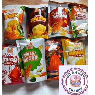 Bán sỉ bịch 10 gói Bim Mái Ngói, Mái Tôn, Đùi gà bơ sữa, Đùi Phô Mai, Tăm Cay Bà Tuyết...