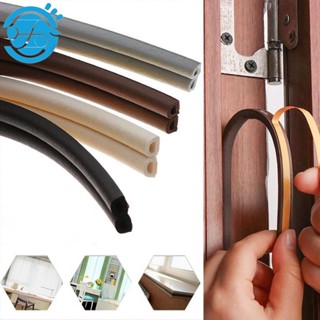 6 Mét Ron Chặn Khe Cửa, Miếng Nẹp Khung Cửa Chống Gió Lùa Cách Âm, Chống Va Đập
