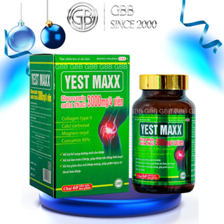 Viên uống bổ xương khớp Yes Maxx bổ sung glucosamin hỗ trợ giảm đau mỏi xương khớp – Hộp 60 viên