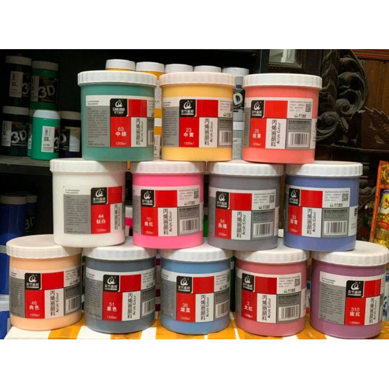 Màu Acrylic to -1200ml các mã