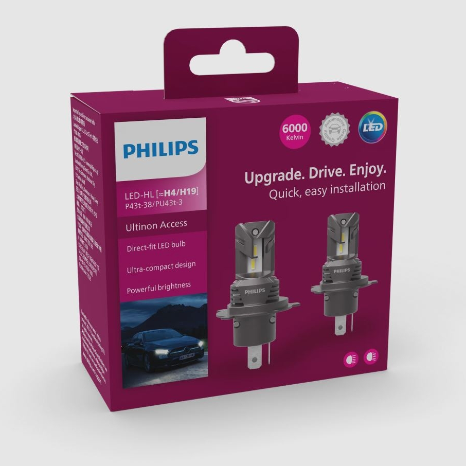 [LEDT2 ISOP] Đèn pha LED Philips Ultinon chính hãng: Gen 2, Gen 3, Gen 4, Rally 3500 3550 3551 3590