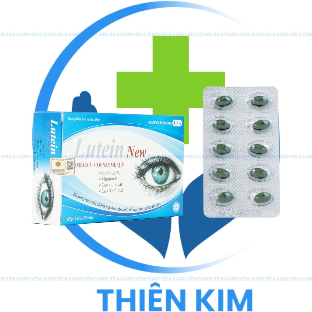 Viên uống bổ mắt LUTEIN NEW tăng cường thị lực – Hộp 30 viên