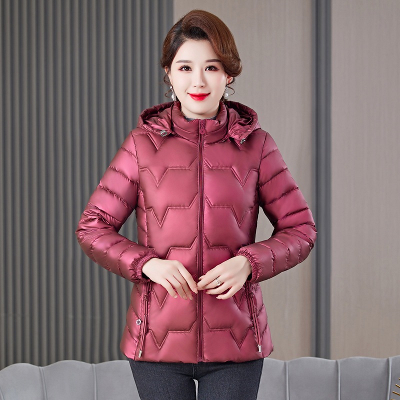 Áo Khoác Phao Cotton Ngắn Có Mũ Trùm Đầu Dành Cho Nữ AK38 - Hàng Quảng Châu Cao Cấp